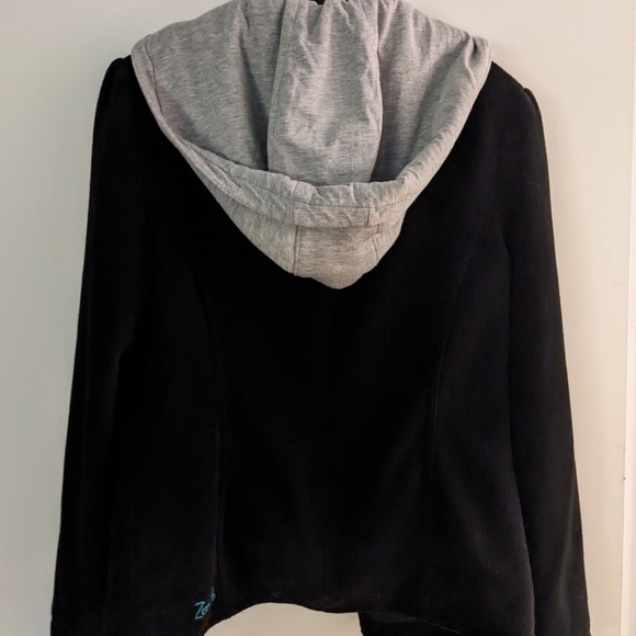 Vintage Zoo York black blazers hoodie size medium. No pockets - Picture 2 of 3
